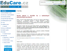 Tablet Screenshot of ieducare.com